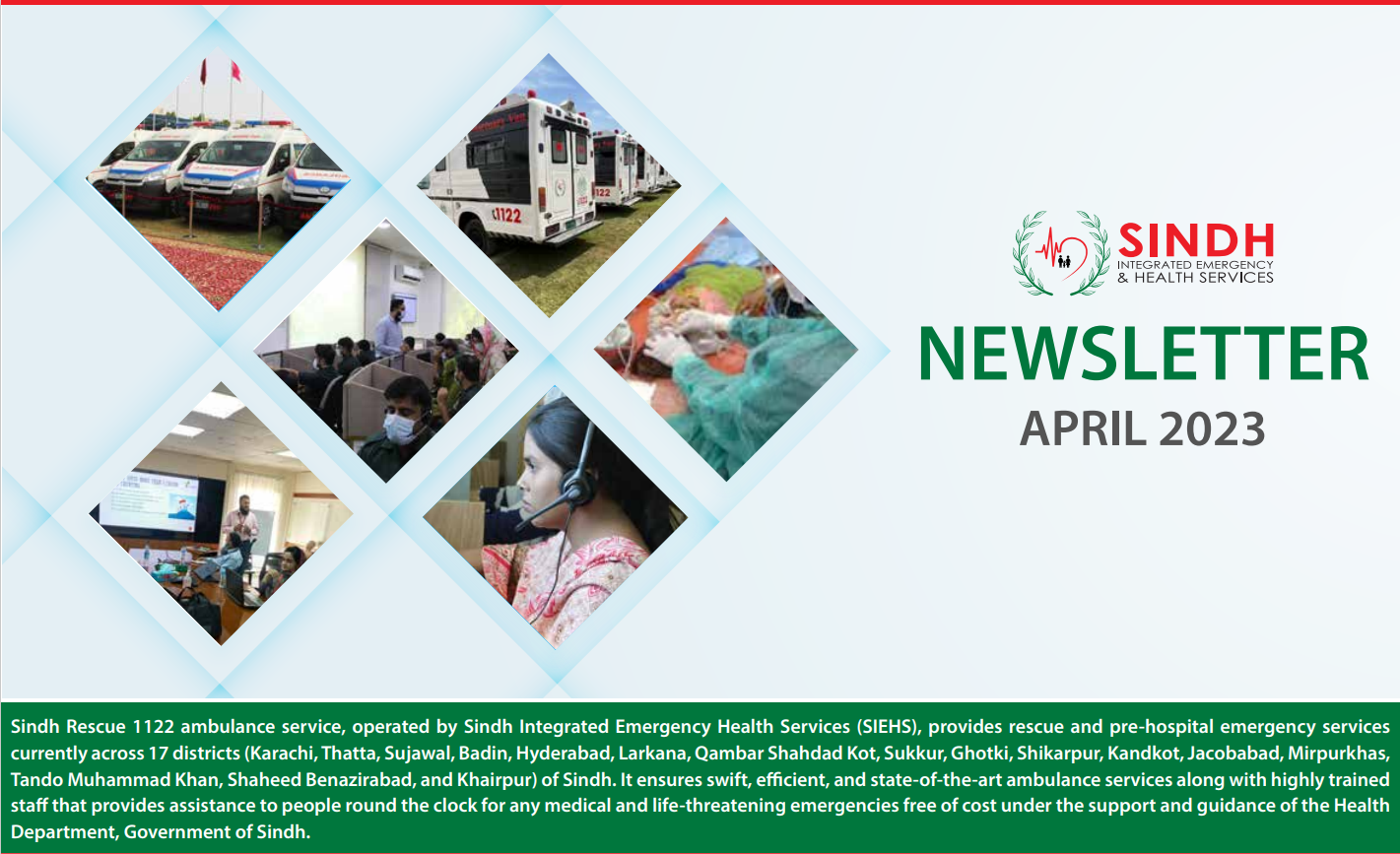 Er Newsletter Newsletters - Sindh Integrated Emergency & Health Services