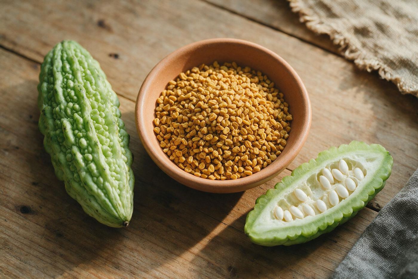 Karela aur methi, sugar ka ilaj ghar par ke liye ghar ke nuskhe
