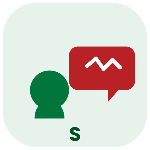 FAST test S for Speech difficulty icon