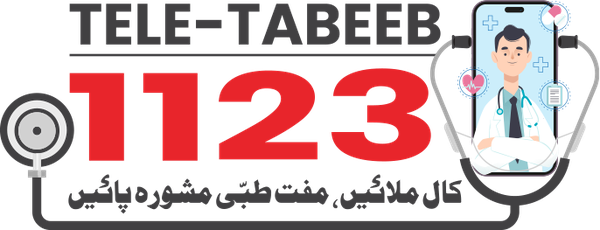 Tele-Tabeeb 1123 free medical advice helpline logo