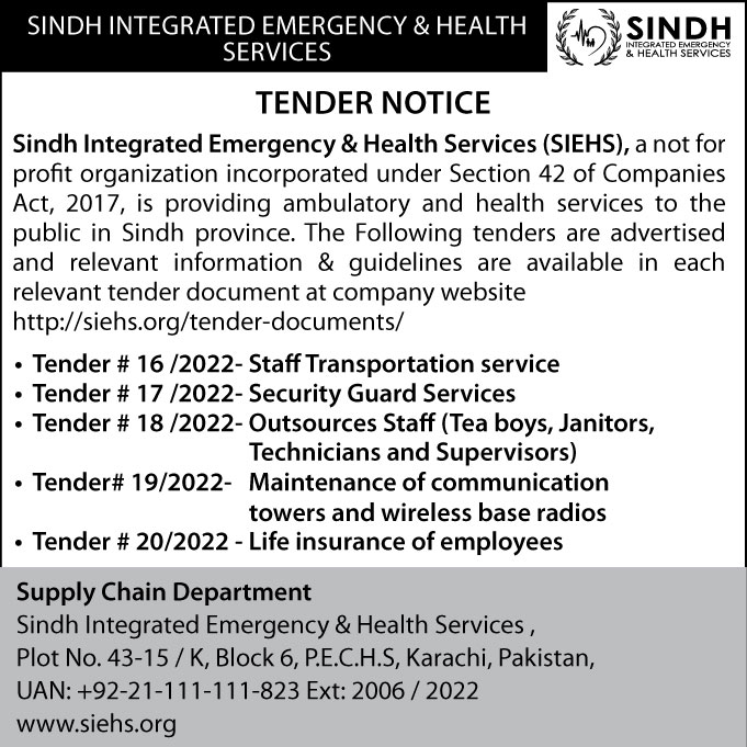 11 Tender