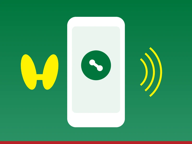 Illustration of a phone call to the Tele-Tabeeb 1123 free doctor service