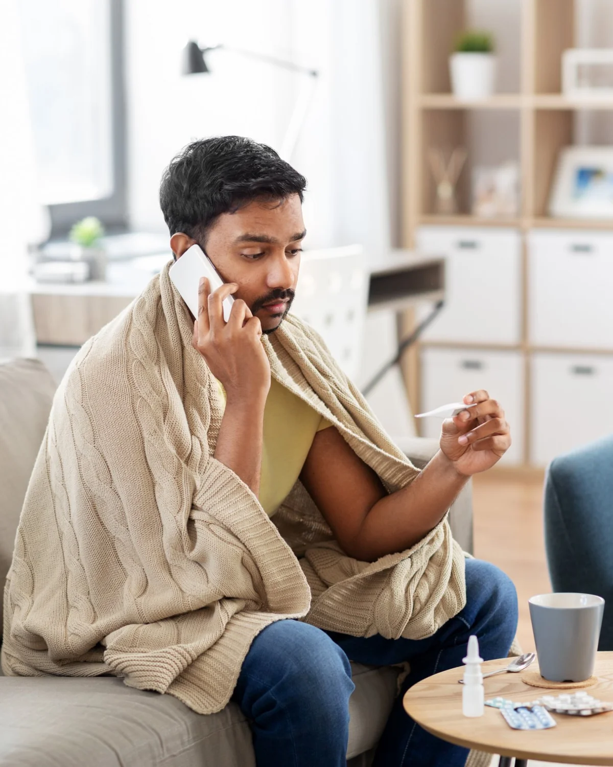 Call Tele-Tabeeb 1123 for free doctor consultation on typhoid symptoms in Pakistan